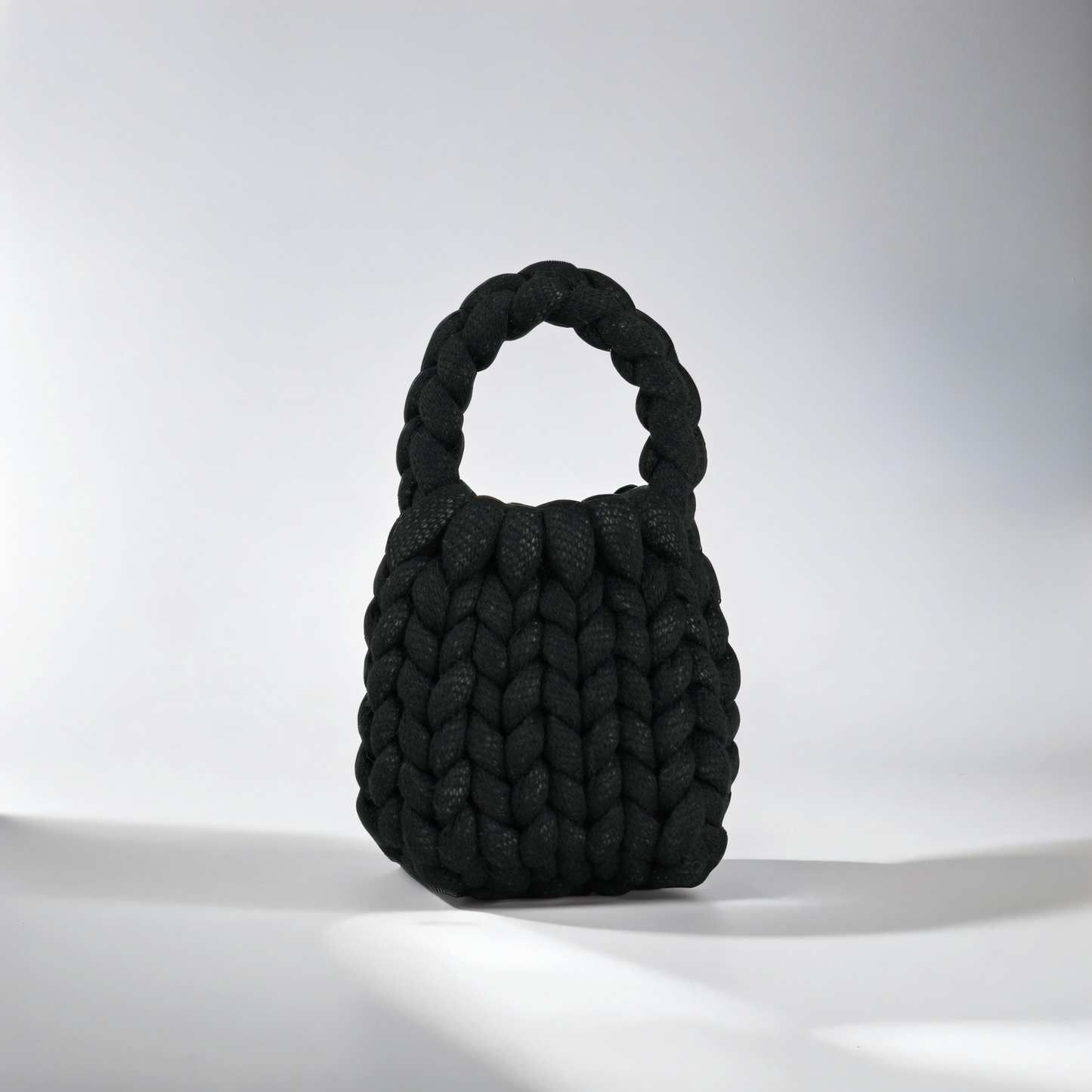 Black Mini Tote Bag