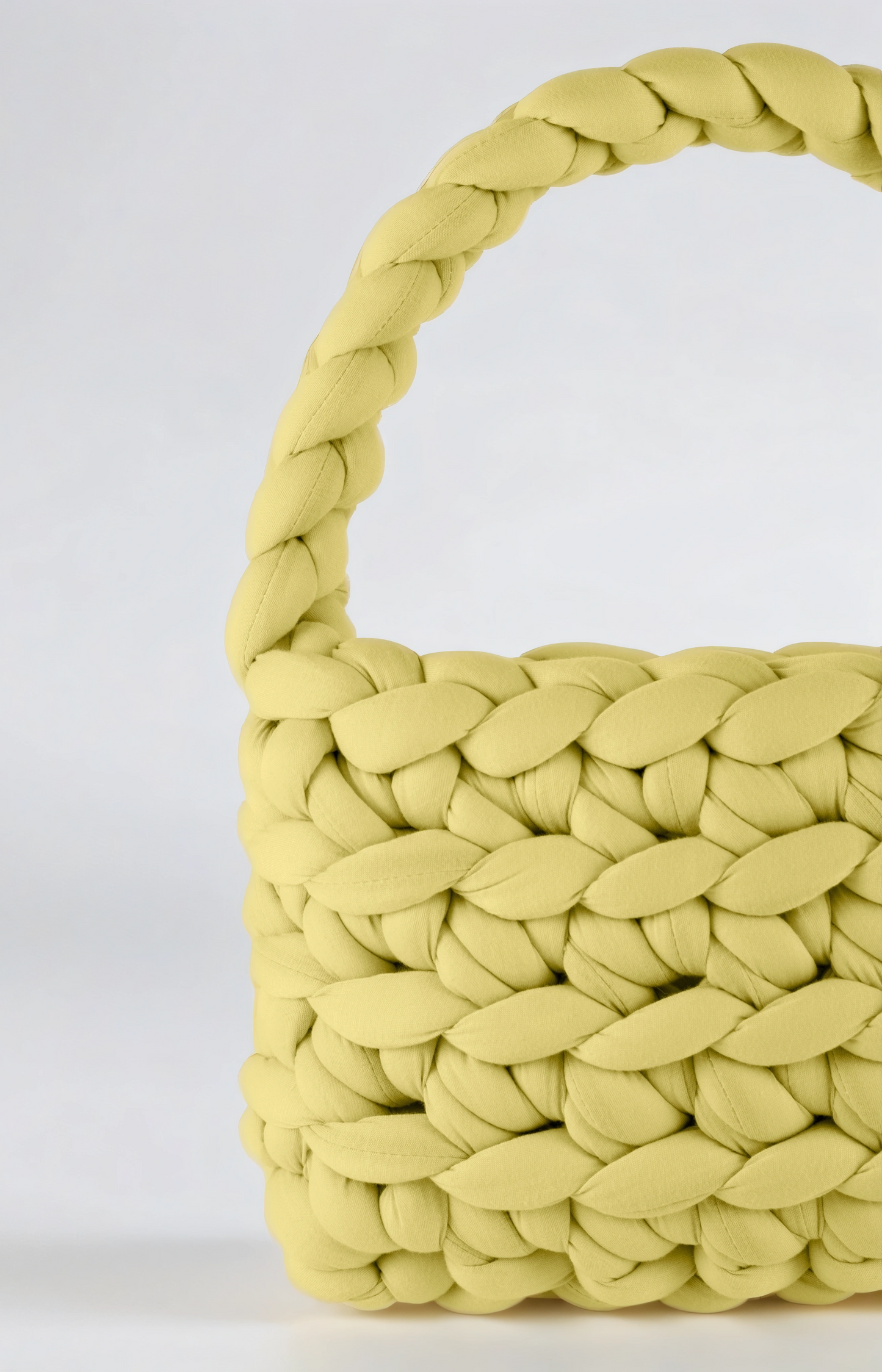 Light Yellow Bagette Bag