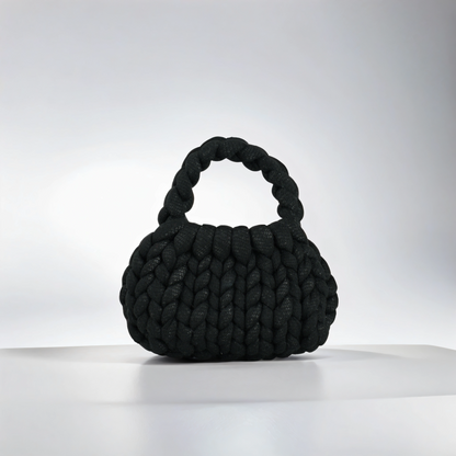 Black Mini Crescent Bag