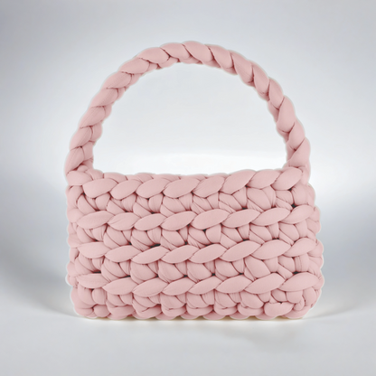 Blush Baguette Bag