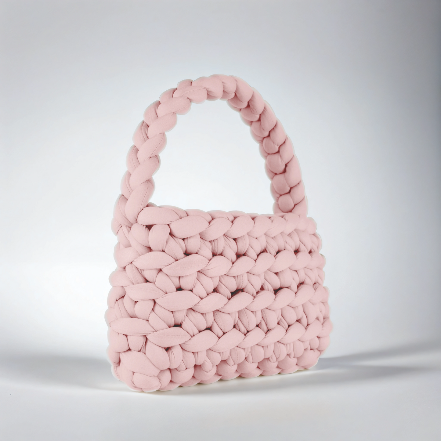 Blush Baguette Bag