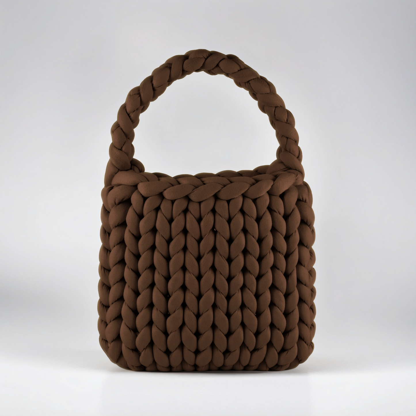 Brown color Chunky tote bag 