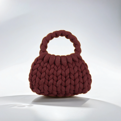 Claret Mini Crescent Bag