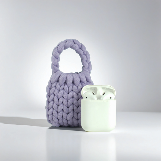 Lilac Mini Tote Bag