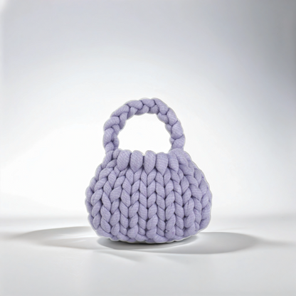 Lilac Mini Crescent Bag