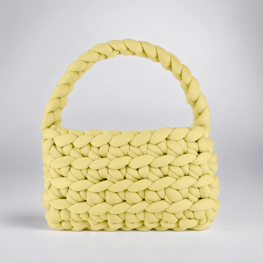 Light Yellow Bagette Bag